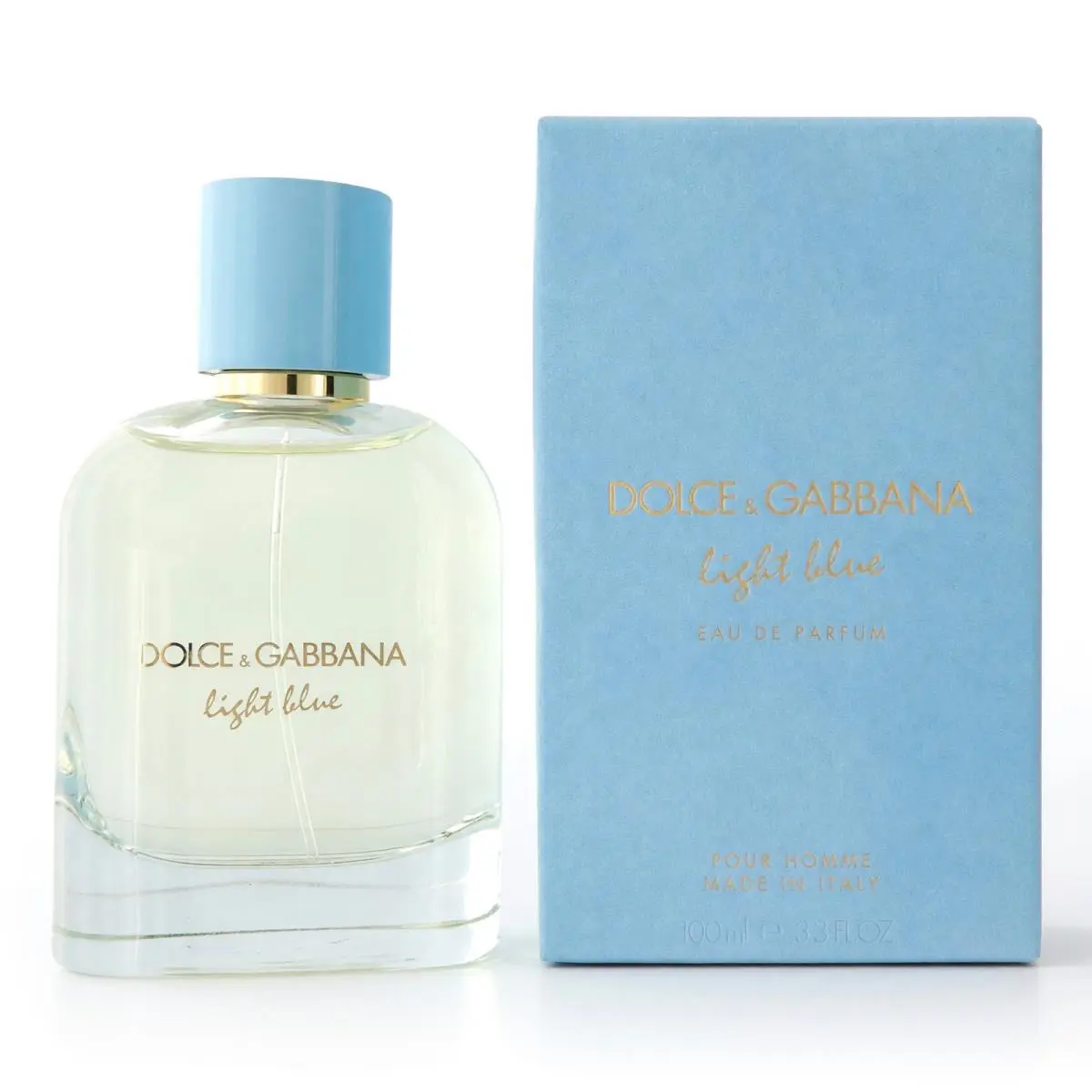 Light Blue Pour Homme by Dolce Gabbana 3.3 oz Edp Spray For Men