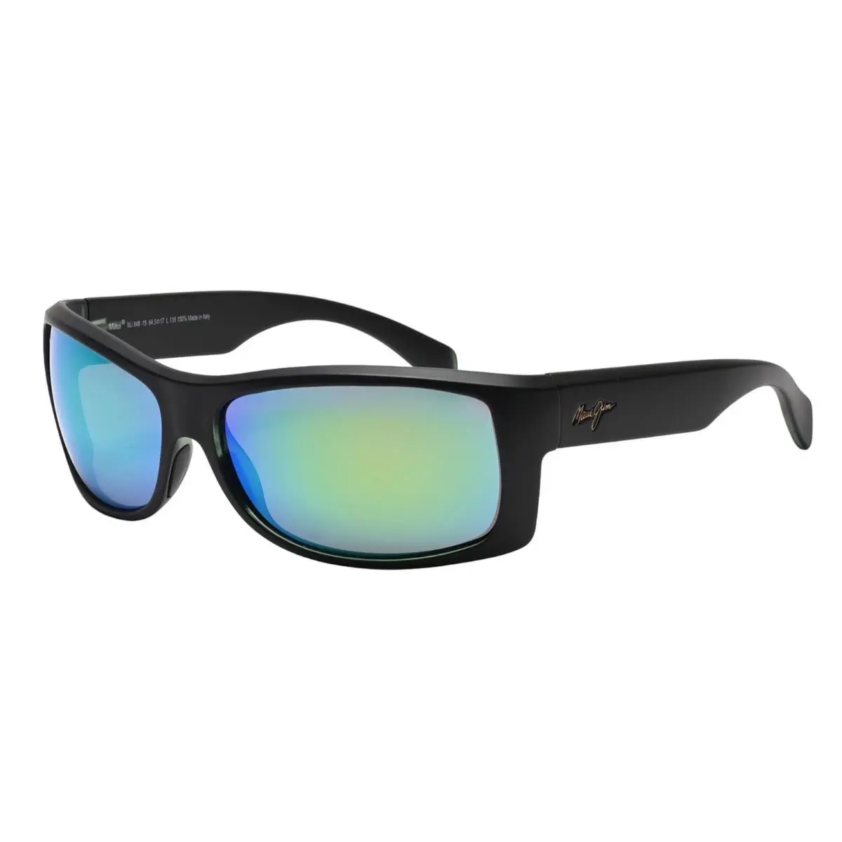 Matte Black Equador W/ Mauigreen® Sunglasses MJ0848S-002 by Maui Jim