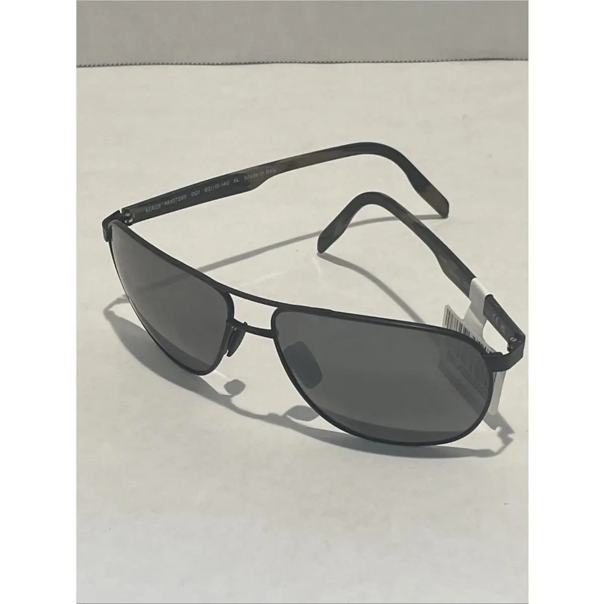 728 Castles Polarized Gunmetal Black Sunglasses by Maui Jim