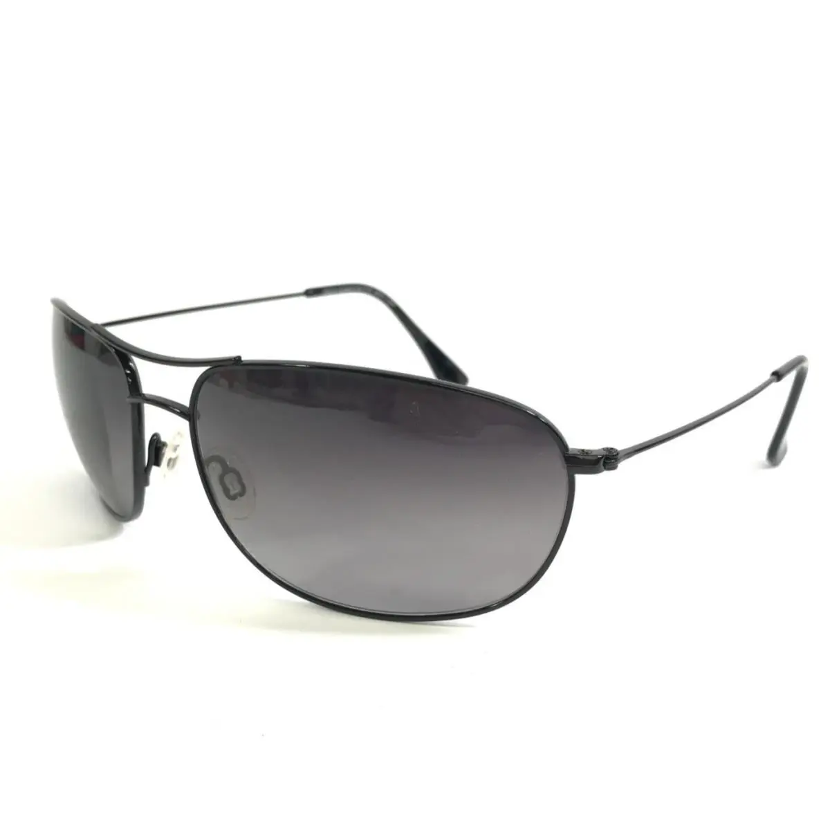 Sunglasses Hideaways MJ248-02 Polished Black with Neutral Gray Lenses by Maui Jim