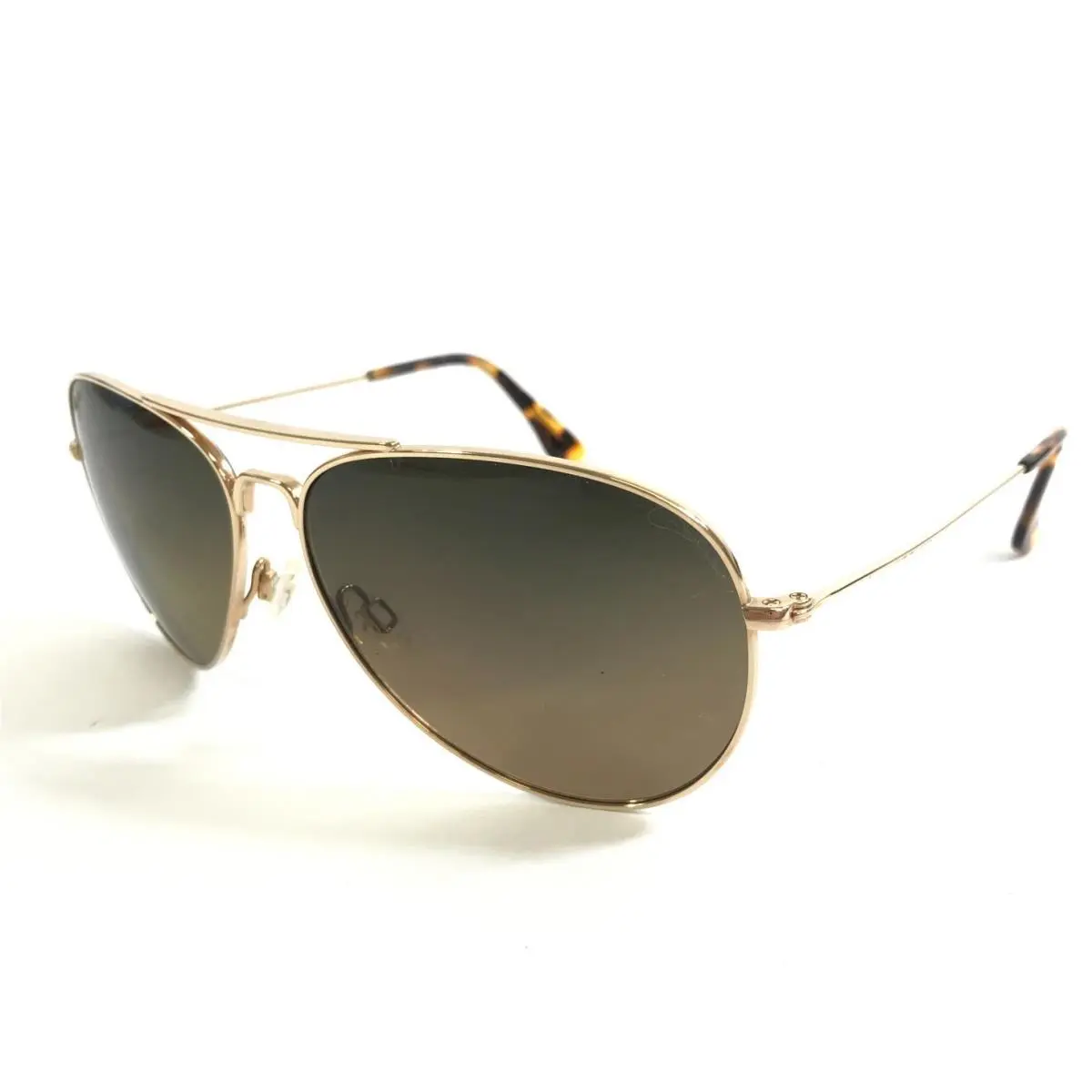 Sunglasses Mavericks MJ-264-16 Gold Aviators with Hcl Bronze Lenses by Maui Jim