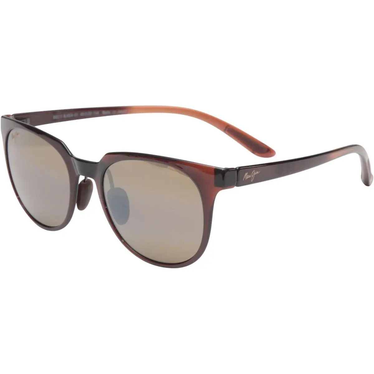 Wailua MJ454 Sunglasses Translucent Rootbeer by Maui Jim