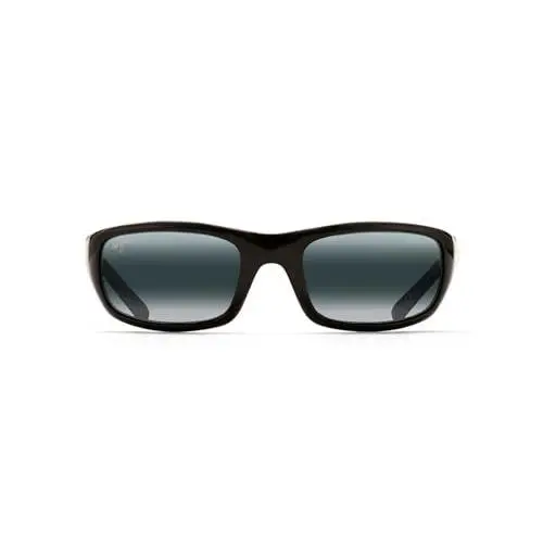 02 Frame Gloss Black Lenses Neutral Grey 55/22MM - Maui Jim Stingray 103