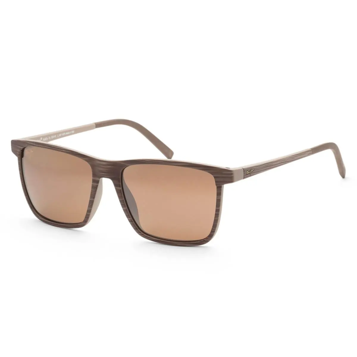 Men`s One Way 56mm Brown Polarized Sunglasses MJ0875S-003 by Maui Jim