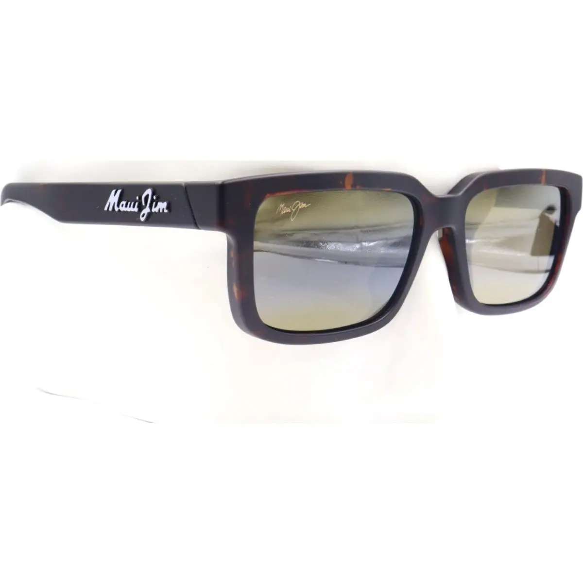 Hiapo AF Matte Dark Havana Sunglasses MJ0655SA-002 / H655-10 by Maui Jim