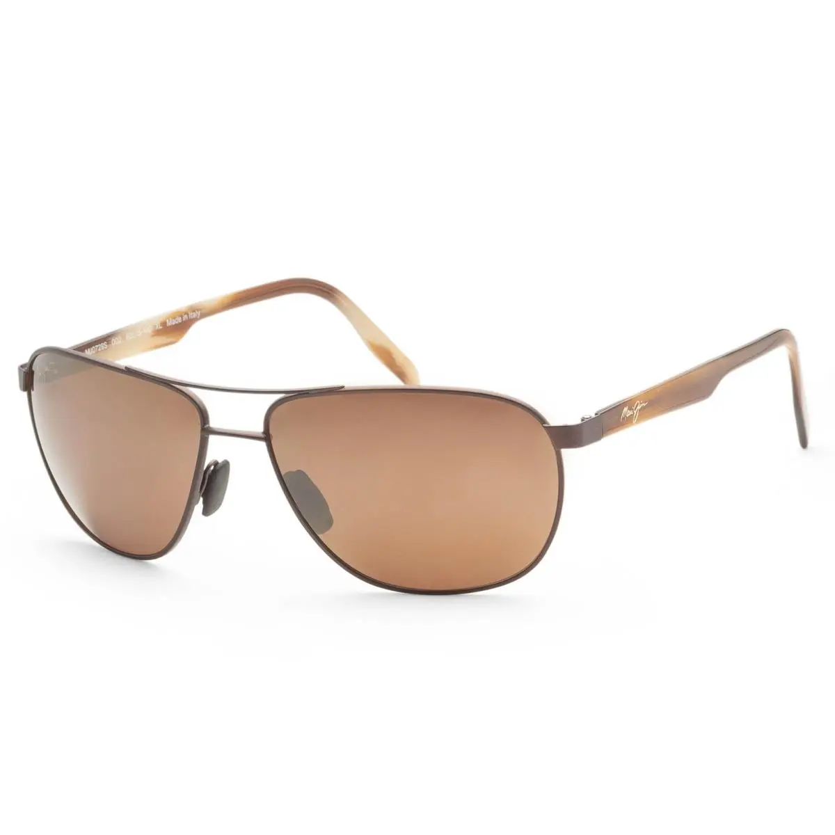 Maui Jim Men`s Castles 62mm Brown Polarized Sunglasses MJ0728S-002