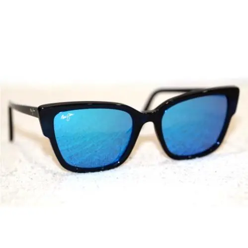 Sunglasses Kou B884-03 Cat Eye Blue Frame / Blue Hawaii Polarized Lens by Maui Jim