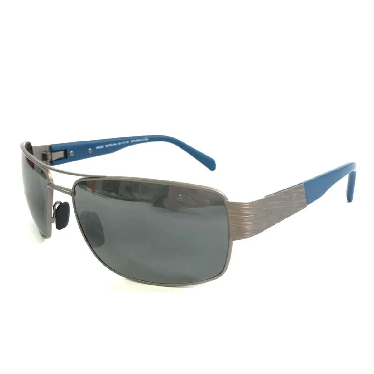 Sunglasses Ohia MJ703-14A Satin Grey/blue Frames w/ Neutral Gray Lenses by Maui Jim