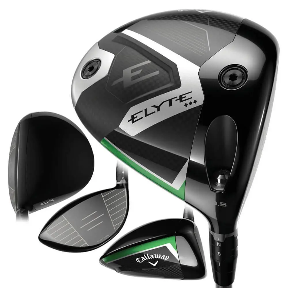 Callaway Men Elyte Triple Diamond Driver 450cc - 25 - Chrome