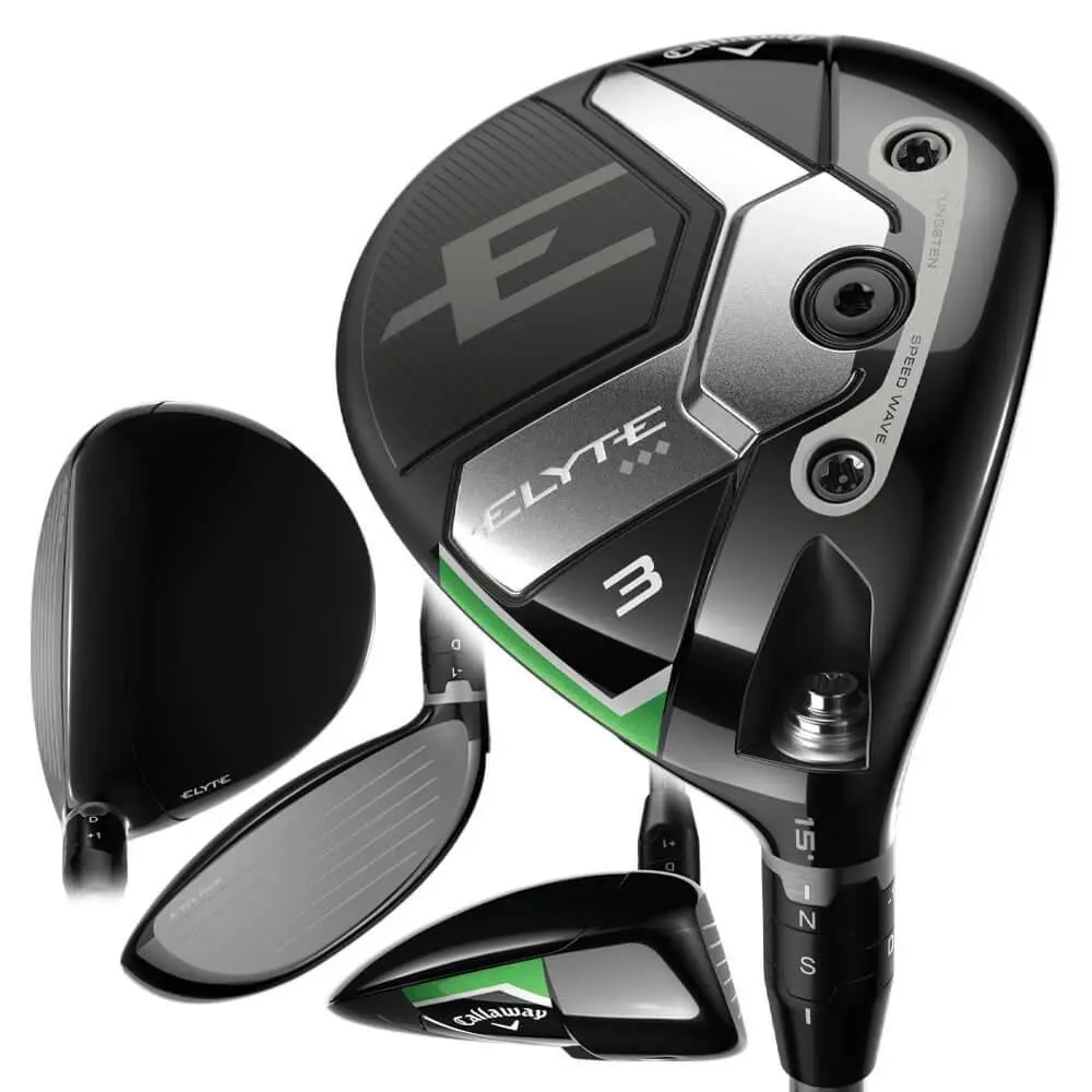 Callaway Men Elyte Triple Diamond Fairway Wood - 25 - Chrome