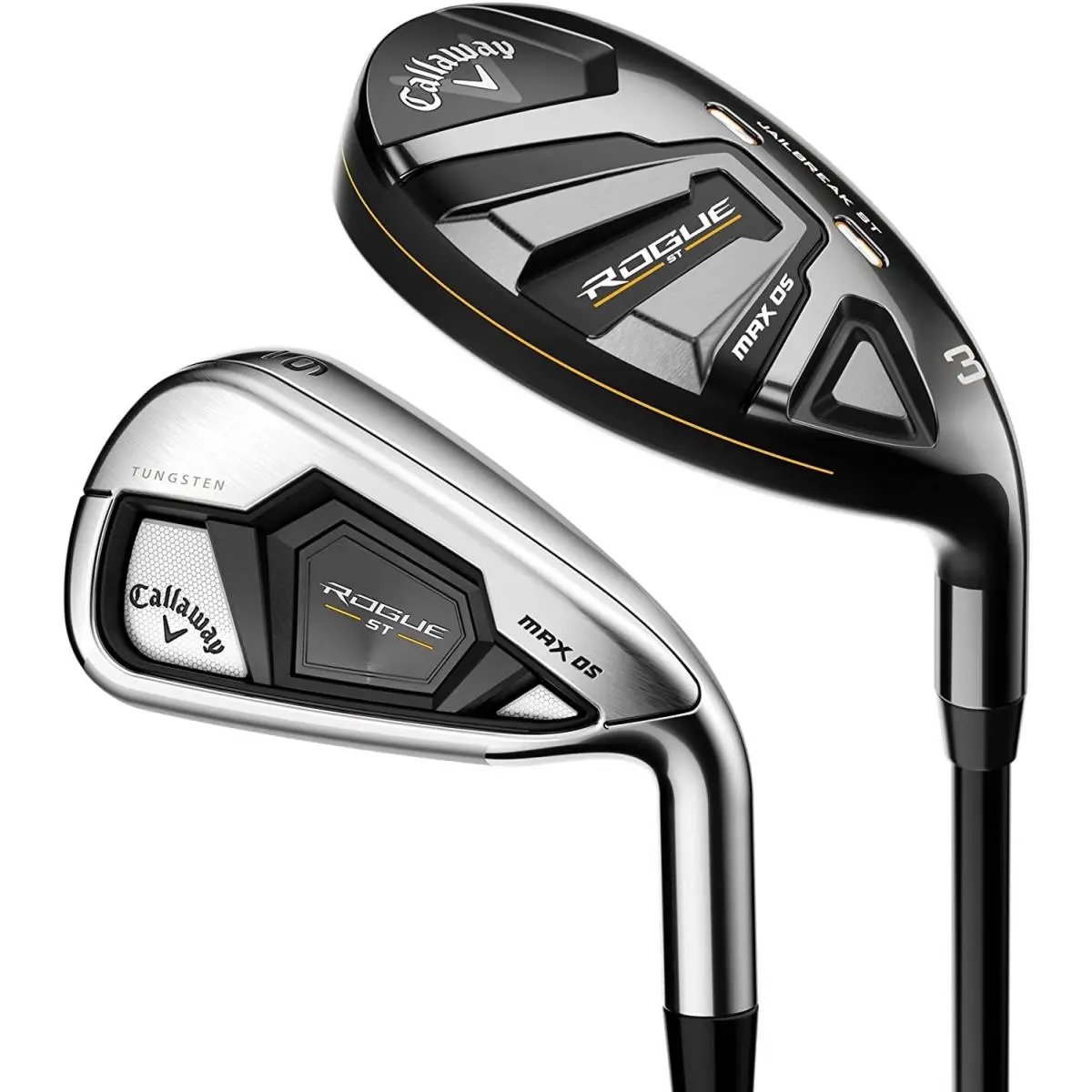 Callaway Rogue ST Max OS Combo Iron Set 4/5H+6-PW Graphite Cypher 50 Senior