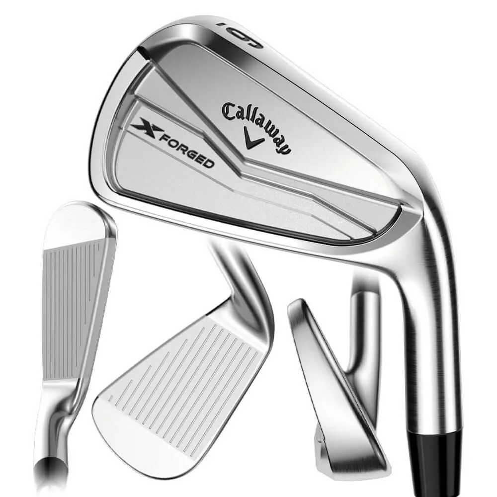 Callaway Men X Forged Iron Set - 25 RH 4-PW Steel Stiff
