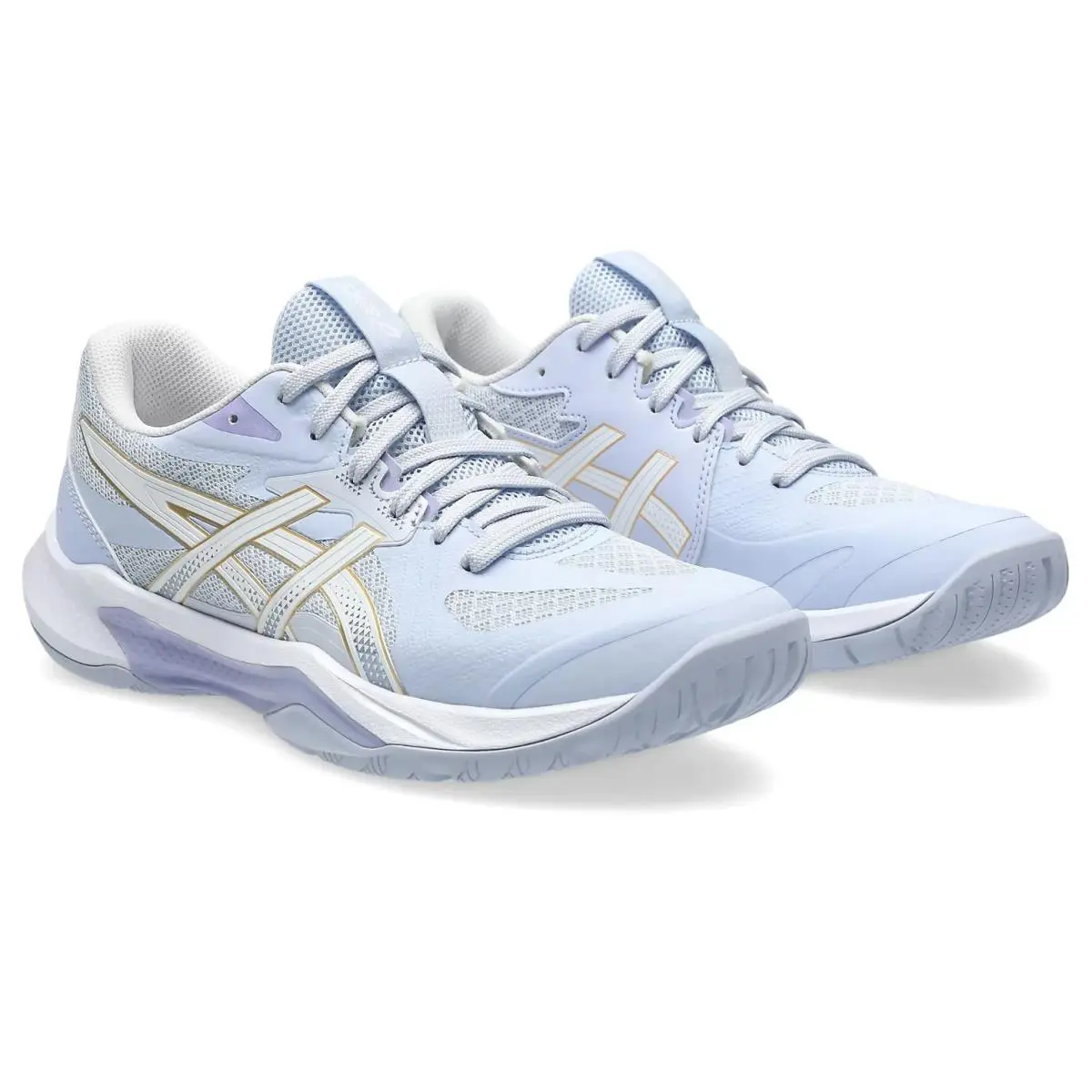 Asics Gel-tactic 13 1072A118-400 Women`s US 8.5 B Blue Volleyball Shoes LIQ1330