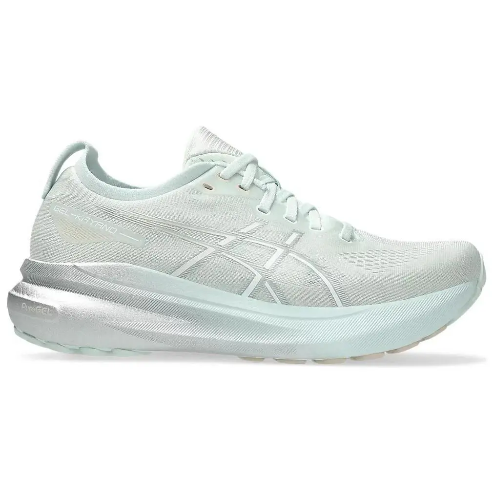Women`s Size 11- Asics Gel Kayano 31 Pure Aqua Pure Silver Shoes 1012B670-301 - Gray Green
