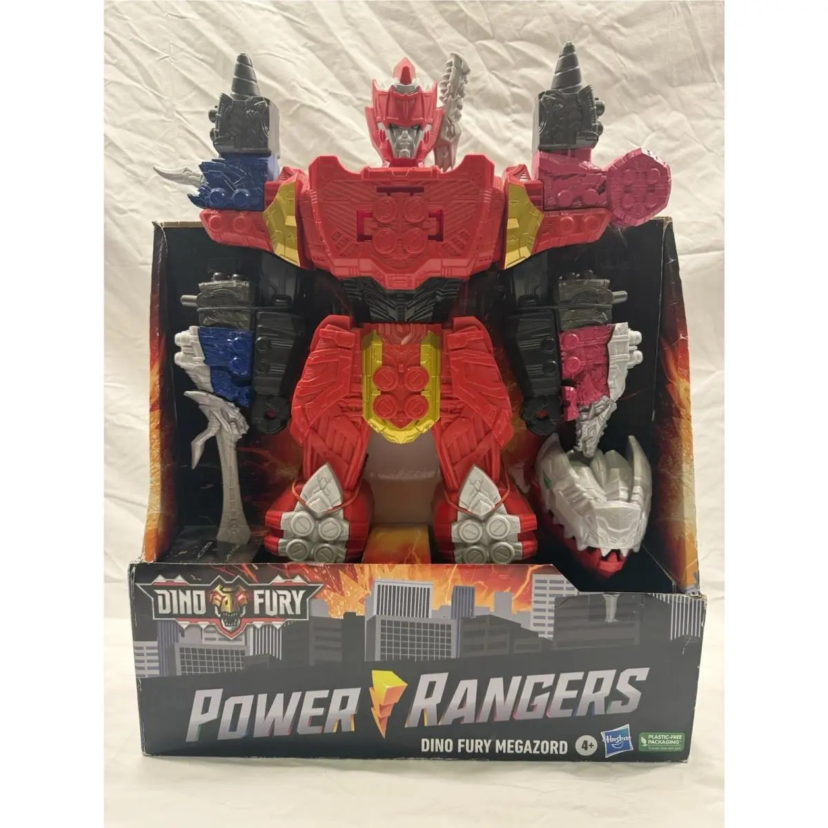 Power Rangers Dino Fury Megazord 19.5-inch Action Figure - Old Stock