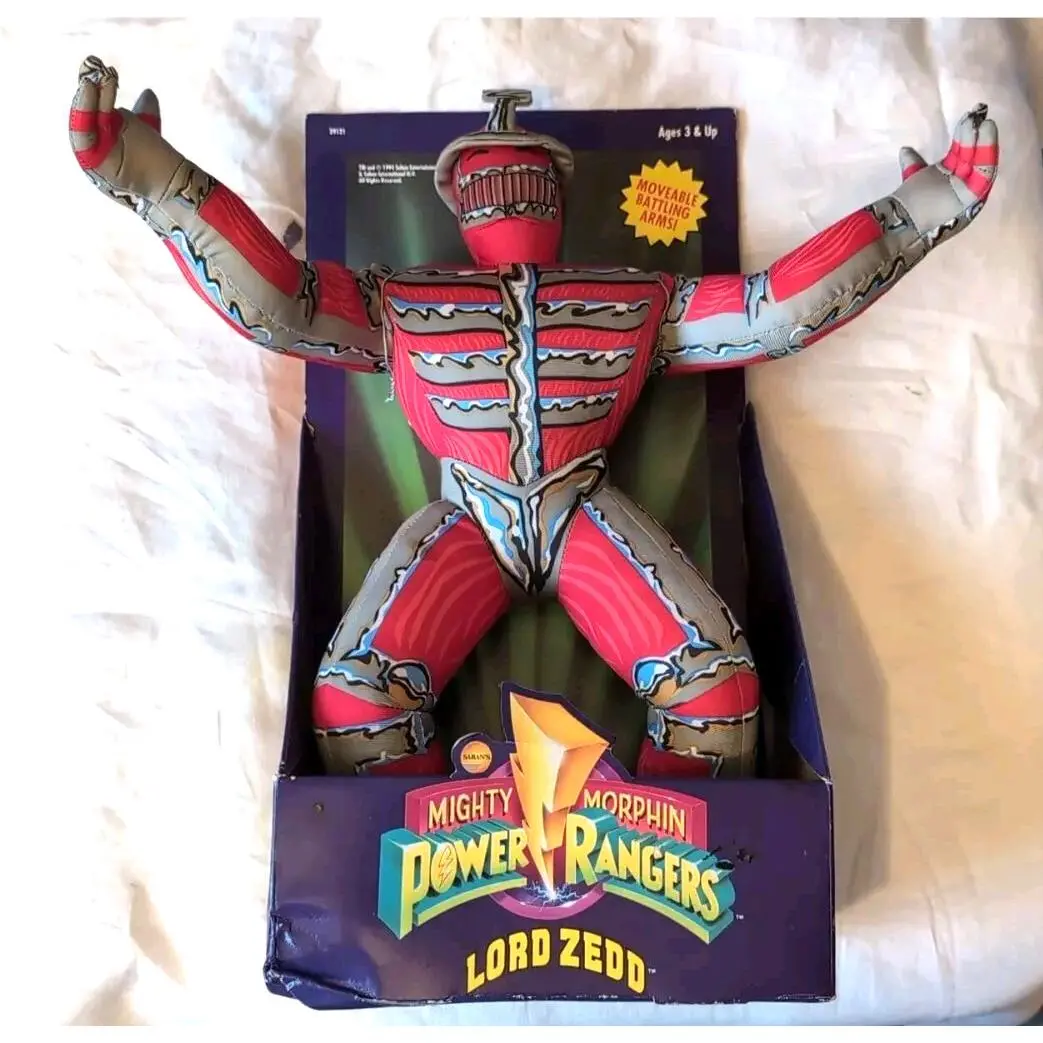 1994 Saban`s Mighty Morphin Power Rangers - Giant Lord Zedd 19 Plush Toy