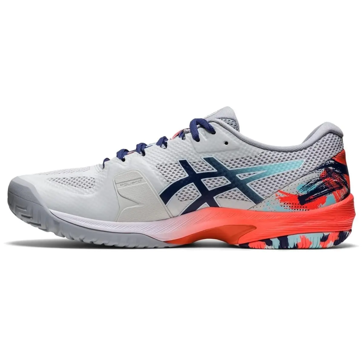 Asics shoes - Court Speed FlyteFoam - Court Speed FlyteFoam - Glacier Grey/Sunrise RED 0
