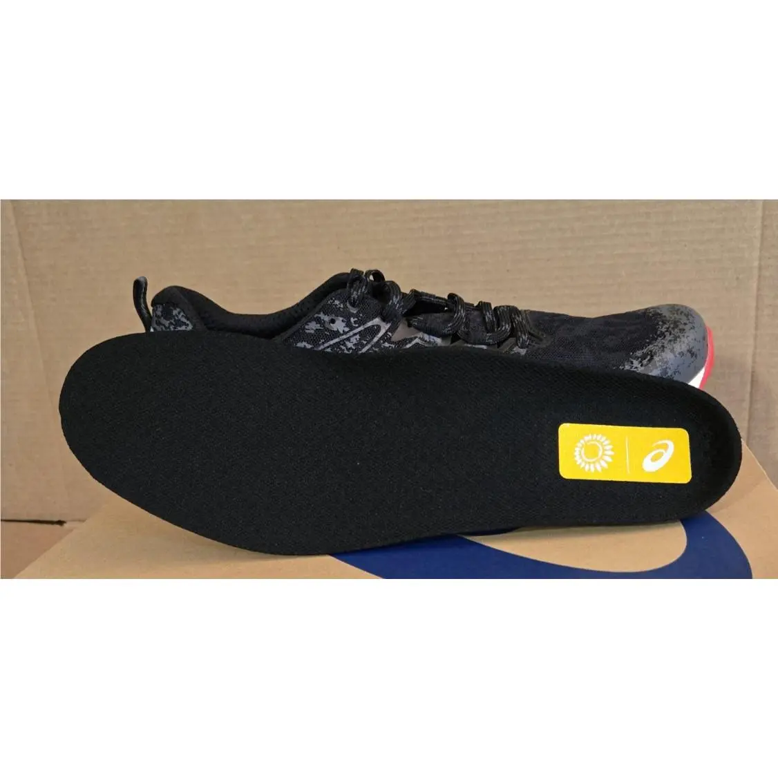 Asics shoes - ASICS Fuji Lite 2 - Fuji Lite - 1011B209-001 - Black/Electric Red (UPC: 194851796141) 8