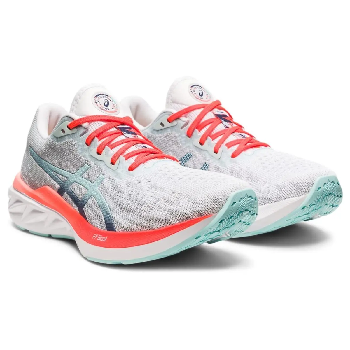 Asics shoes - ASICS Dynablast - Dynablast - 1012B050960 - White/Thunder Blue 1