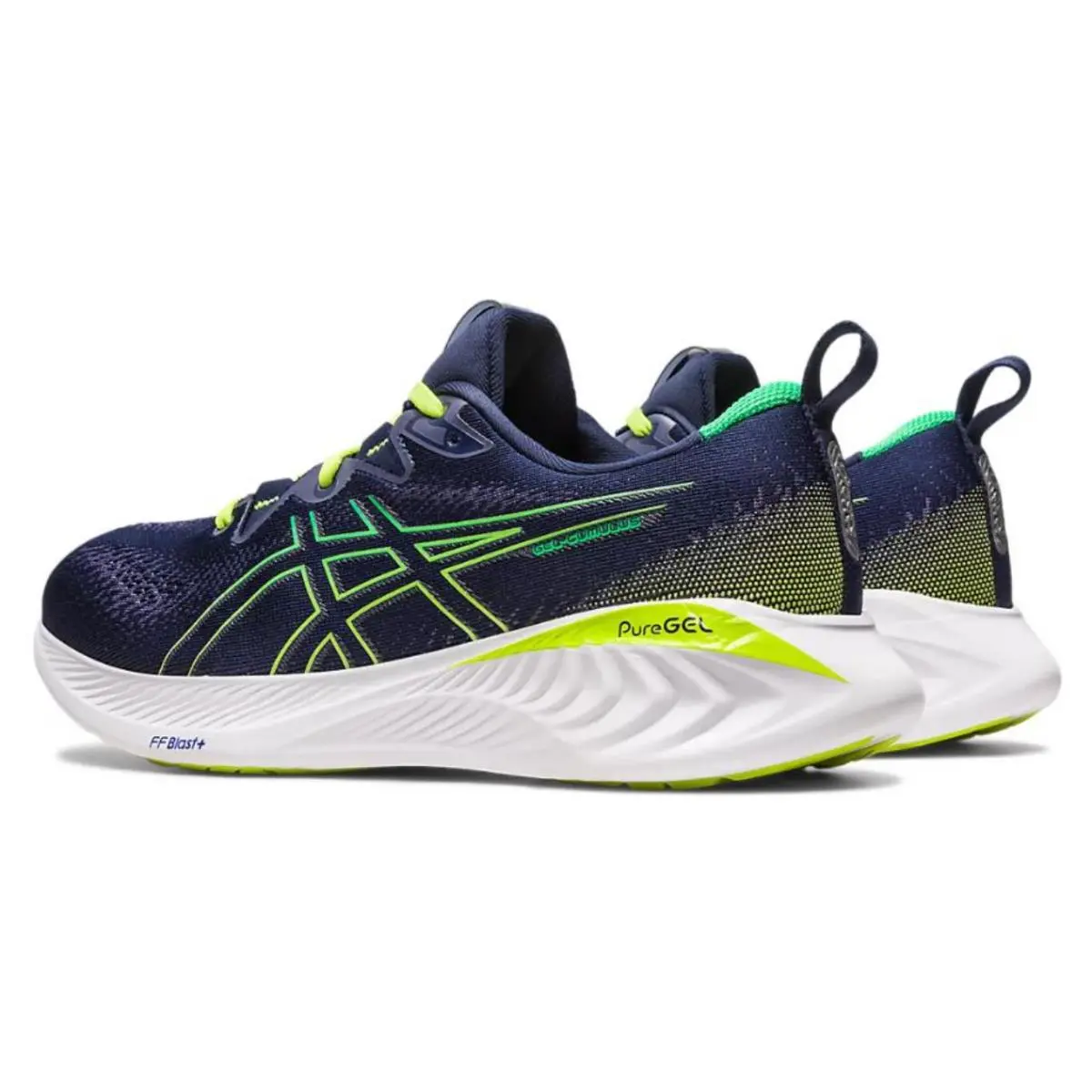 Asics shoes - ASICS GEL-Cumulus 25 - 1011B621-400 - Midnight/Cilantro 2