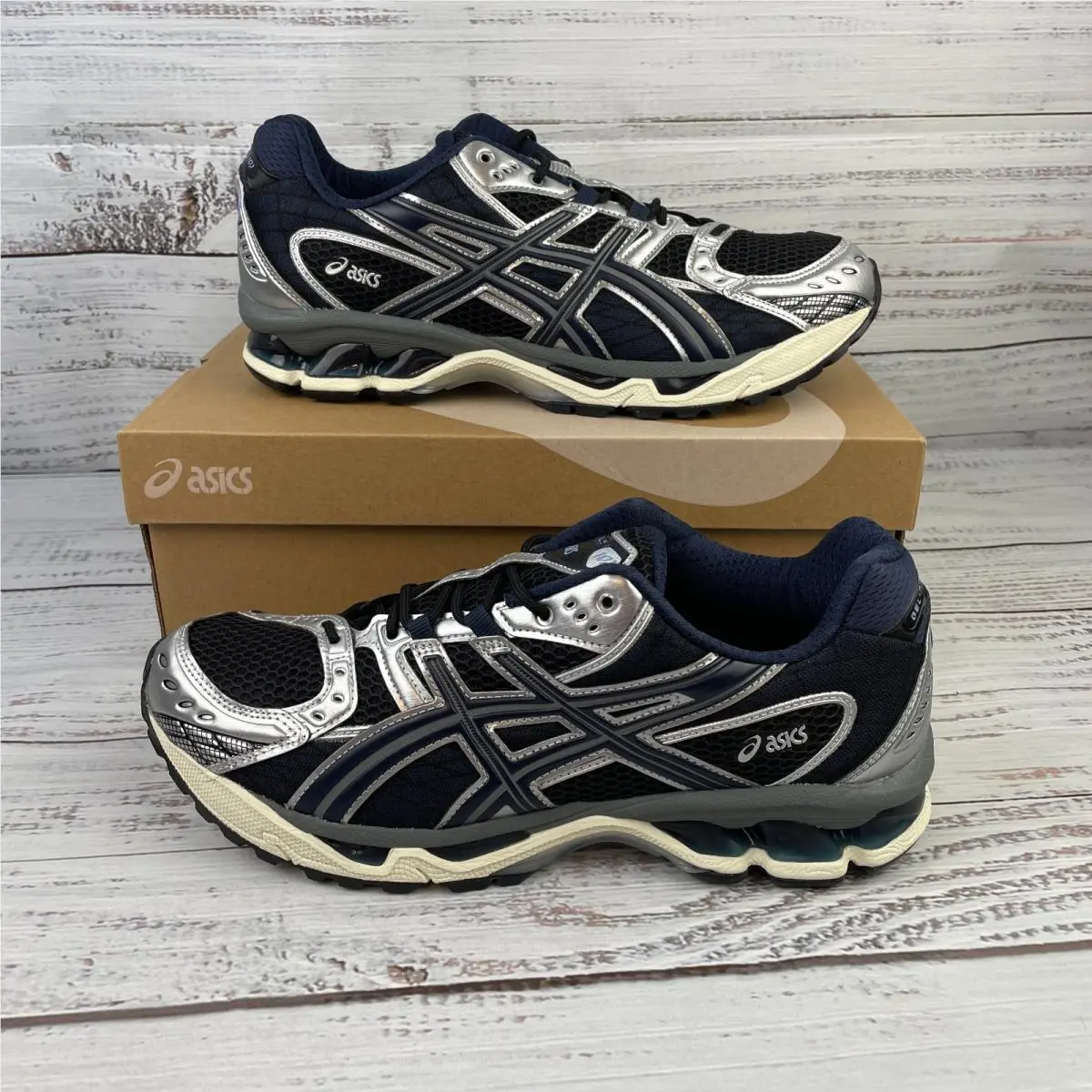 Asics Gel Nimbus 10.1 Unisex M 10 W 11.5 Running Shoes Black/midnight