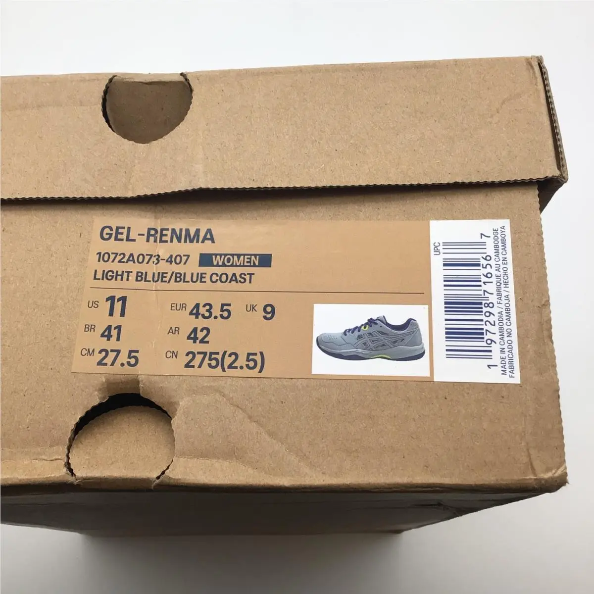 Asics shoes - GEL-RENMA - Blue 4