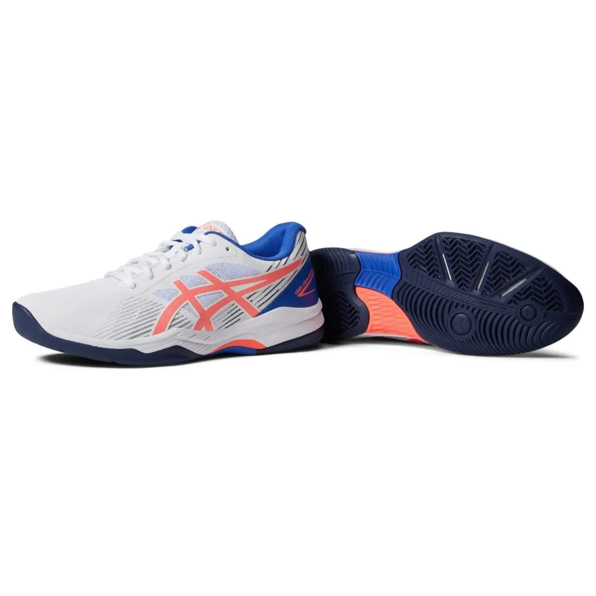 Asics shoes - ASICS GEL-GAME 8 - White/Blazing Coral 2