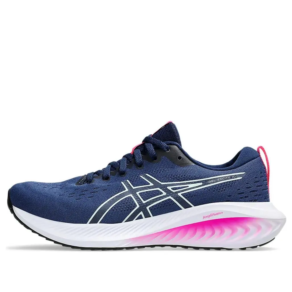 Womens Size 11.5- Asics Gel-excite 10 Running Shoes Blue/pink Sneakers