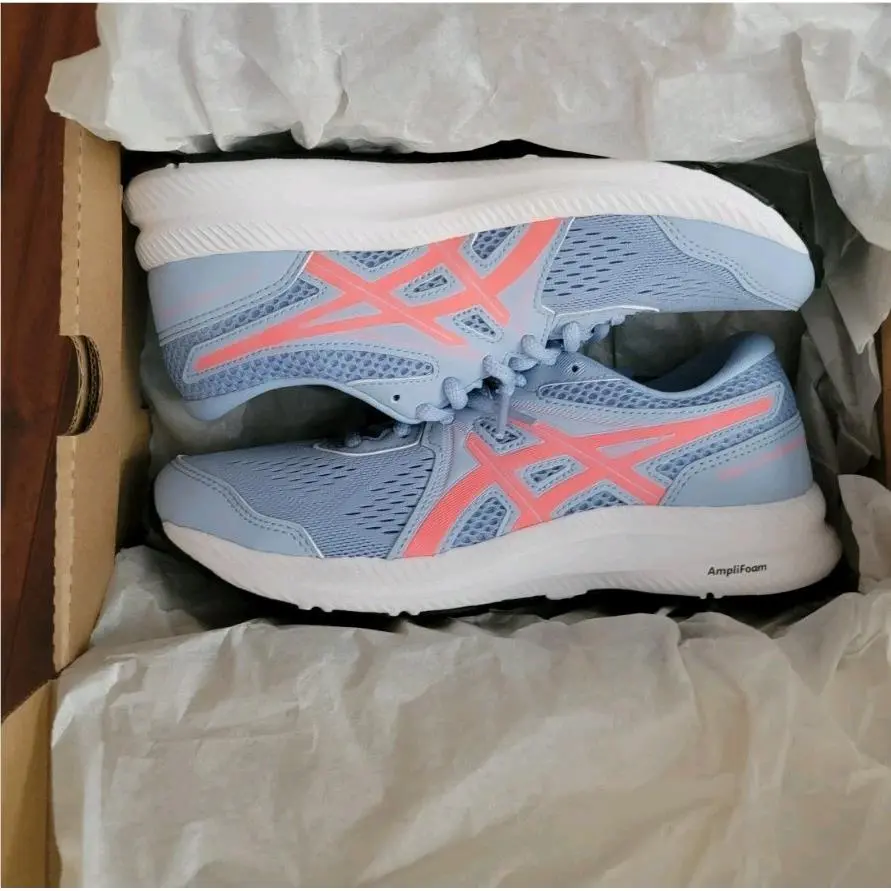 Asics shoes - ASICS GEL-Contend 7 - 1012A911406 - MIST/BLAZING CORAl 6