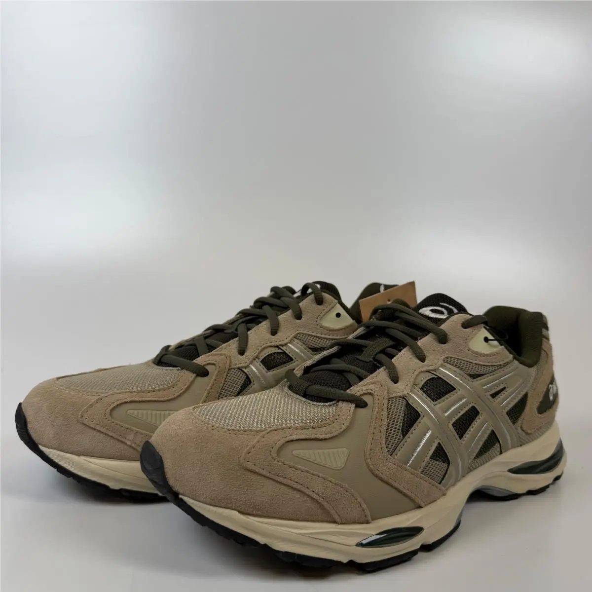 Asics Gel-K1011 Wool Olive Canvas Sneakers 1203A830-200 Mens 11