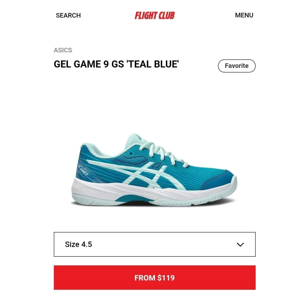 Asics shoes - Gel-Game 9 - Blue 7