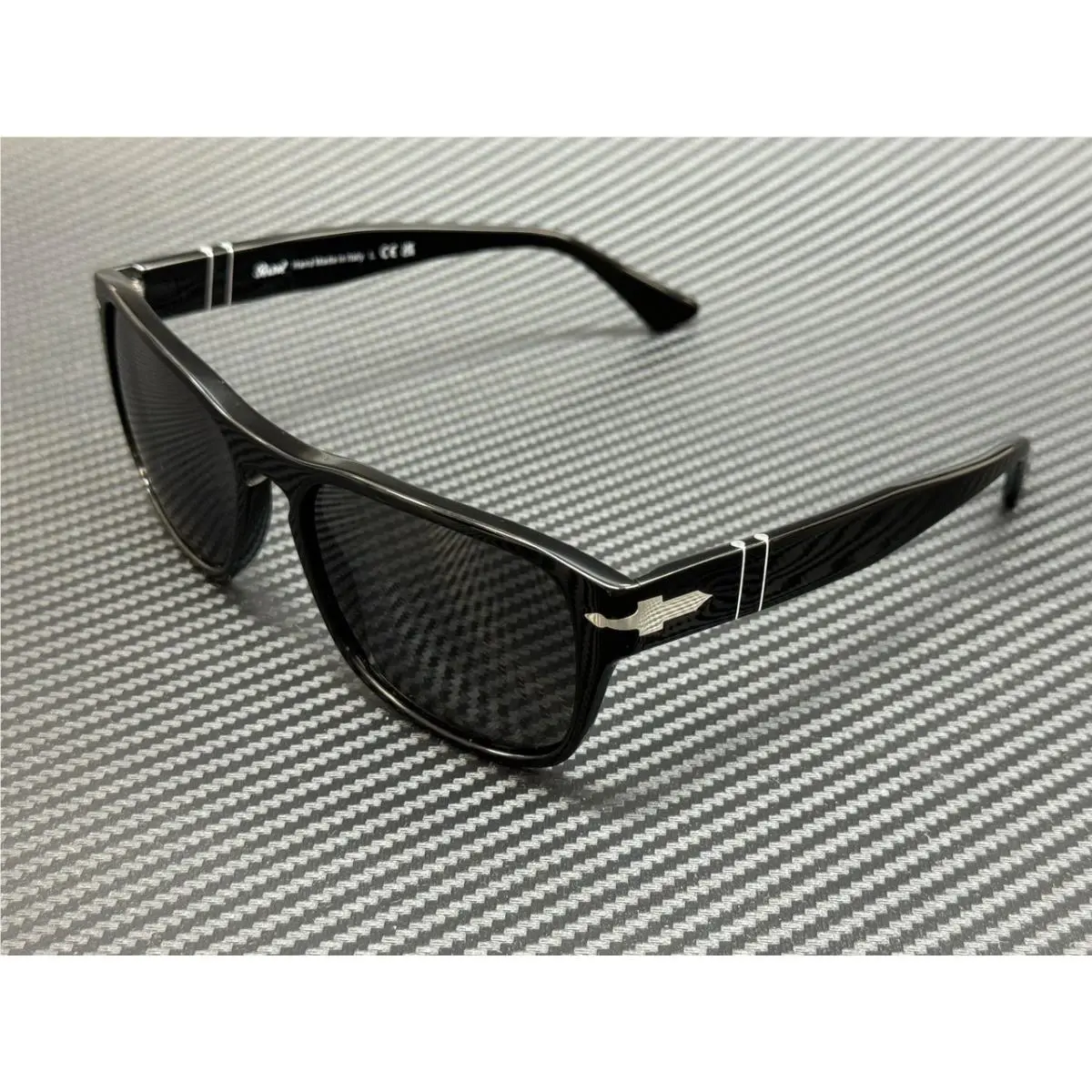 PO3341S 95 B1 Black Dark Grey Unisex 55 mm Sunglasses by Persol