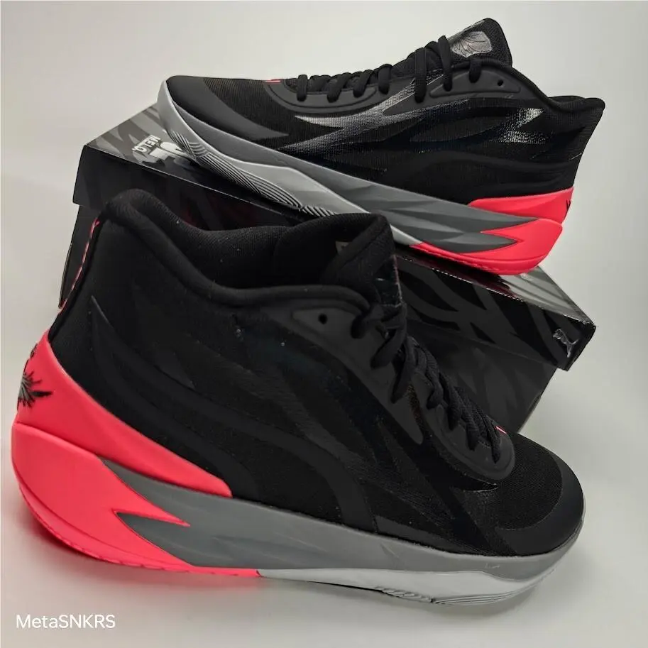 Puma shoes - PUMA MB.02 - 378287 01 - PUMA BLACK-SUNSET GLOW 8