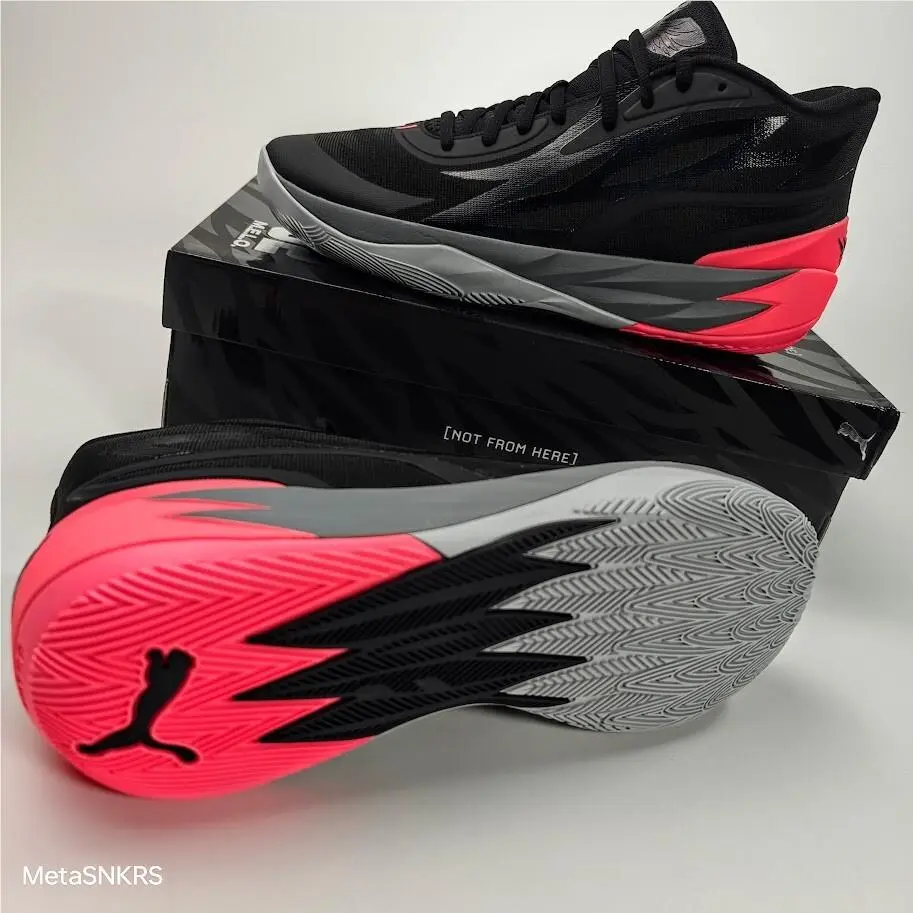 Puma shoes - PUMA MB.02 - 378287 01 - PUMA BLACK-SUNSET GLOW 10