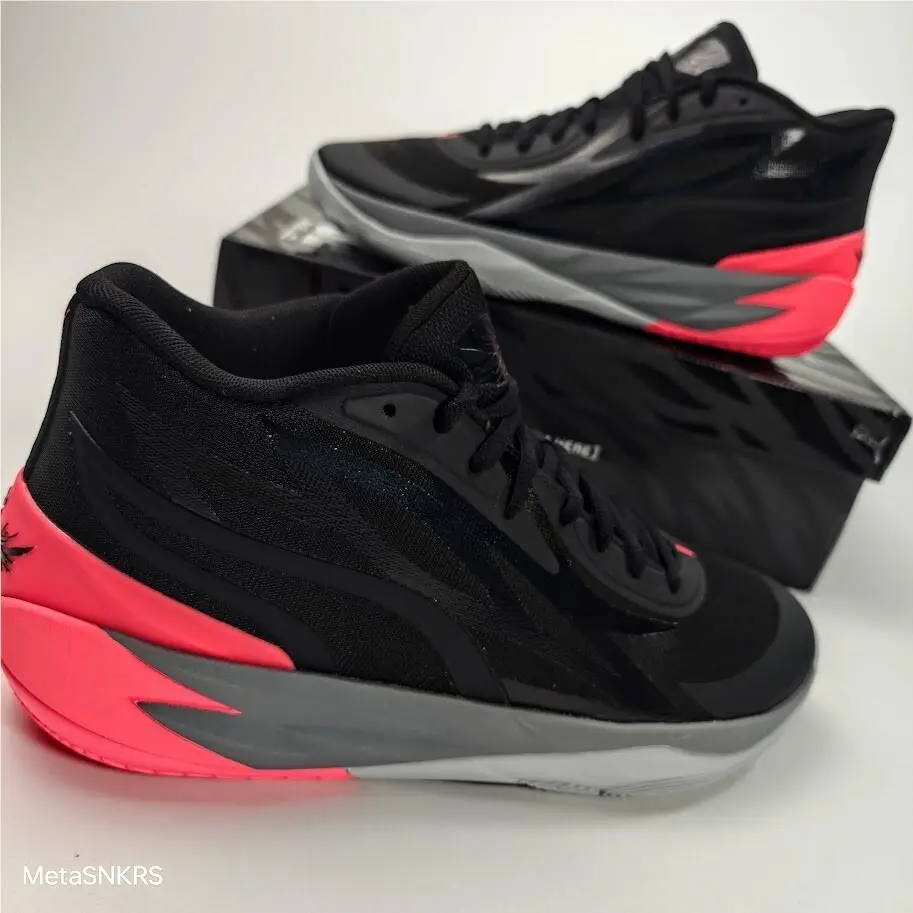 Puma shoes - PUMA MB.02 - 378287 01 - PUMA BLACK-SUNSET GLOW 13