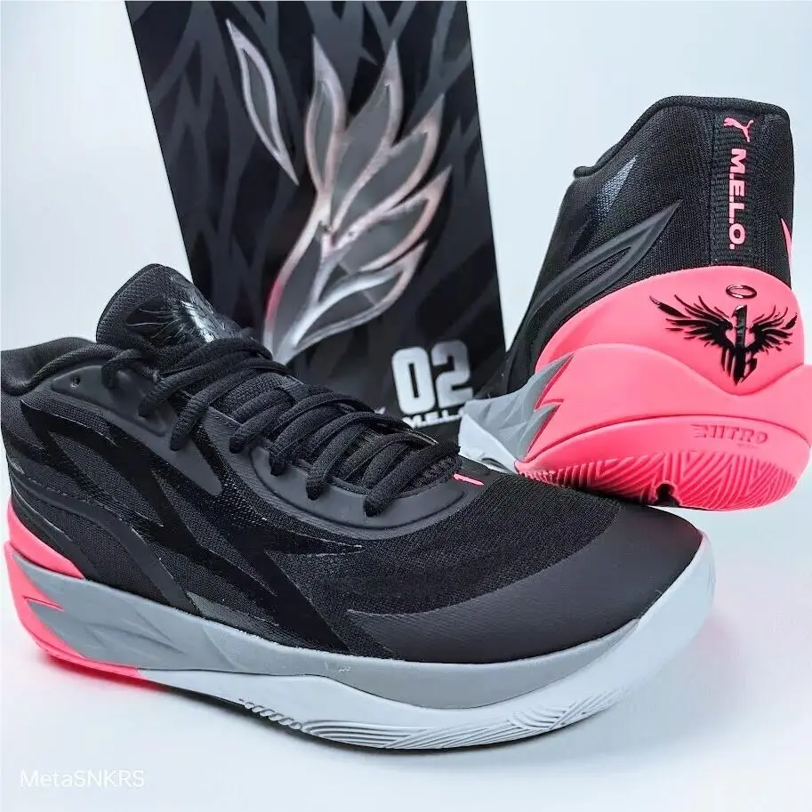 Puma shoes - PUMA MB.02 - 378287 01 - PUMA BLACK-SUNSET GLOW 0