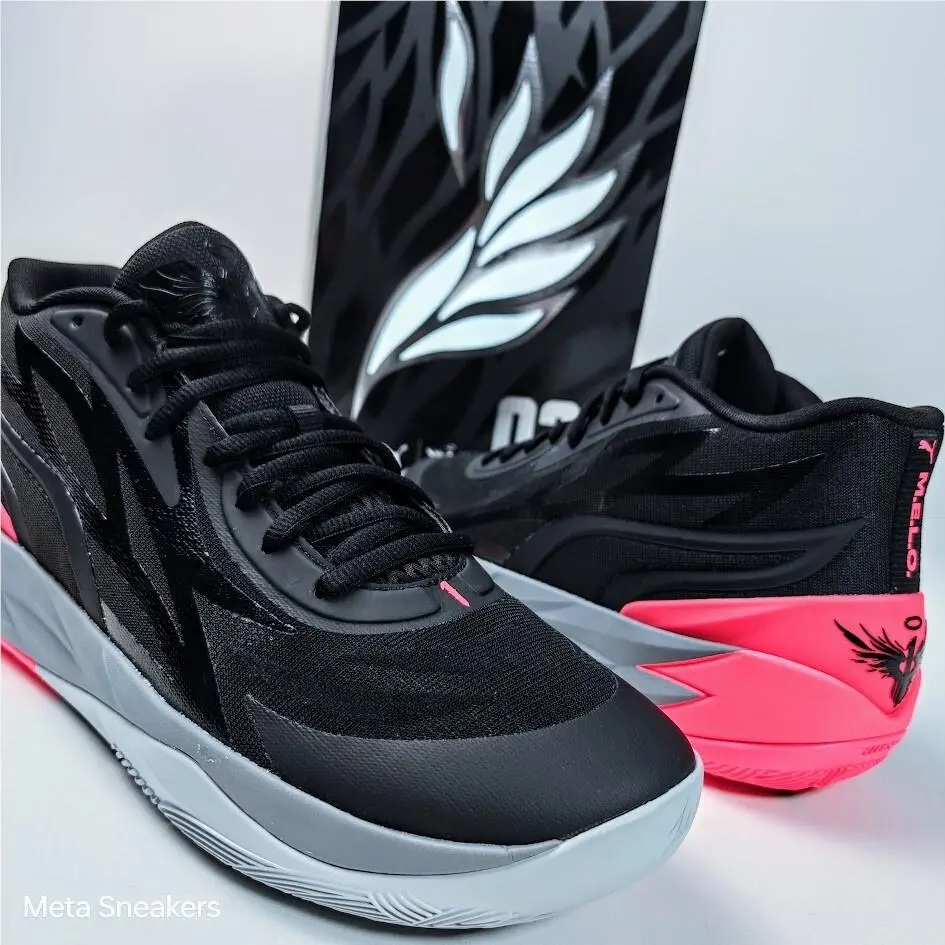 Puma shoes - PUMA MB.02 - 378287 01 - PUMA BLACK-SUNSET GLOW 2