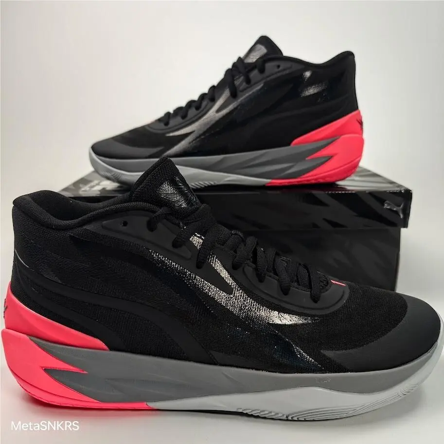 Puma shoes - PUMA MB.02 - 378287 01 - PUMA BLACK-SUNSET GLOW 6
