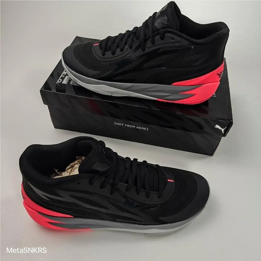 Puma shoes - PUMA MB.02 - 378287 01 - PUMA BLACK-SUNSET GLOW 7