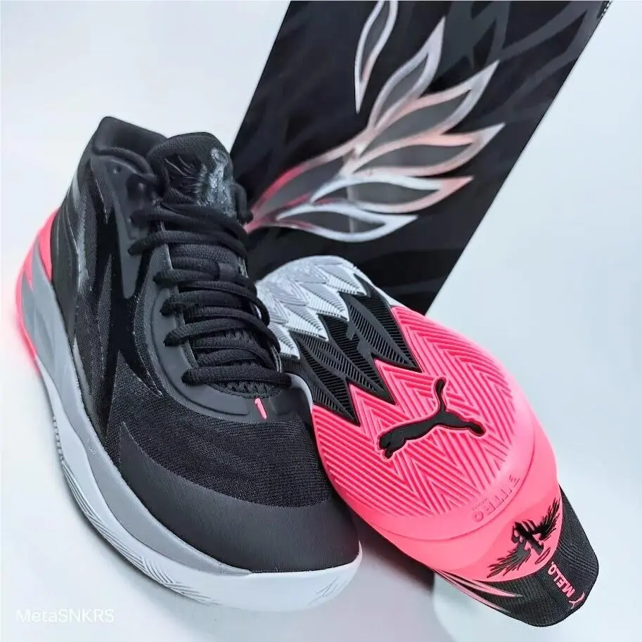 Puma shoes - PUMA MB.02 - 378287 01 - PUMA BLACK-SUNSET GLOW 4