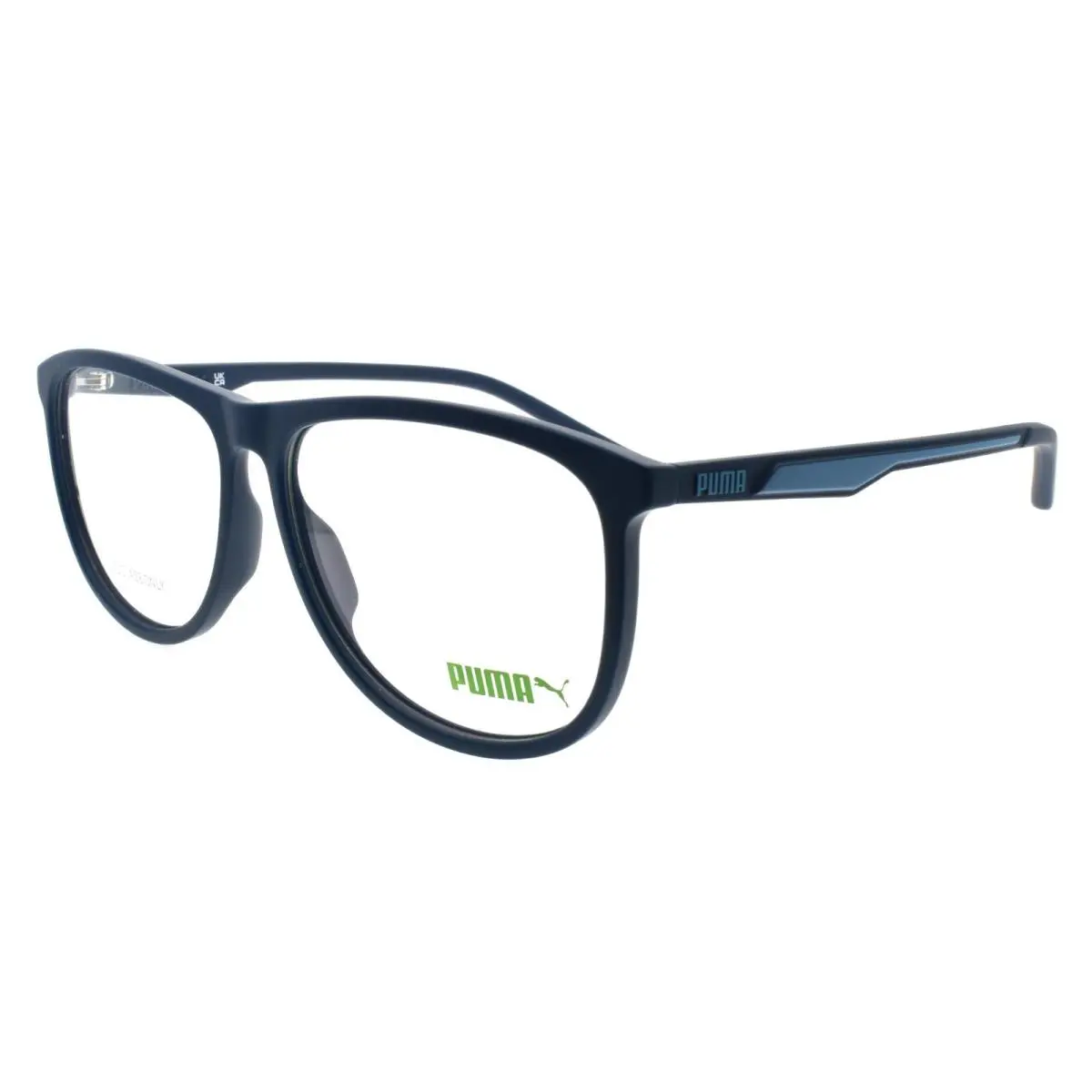 PU0388O 002 L Men`s Eyeglasses Frames Large 60-14-145 Blue by Puma