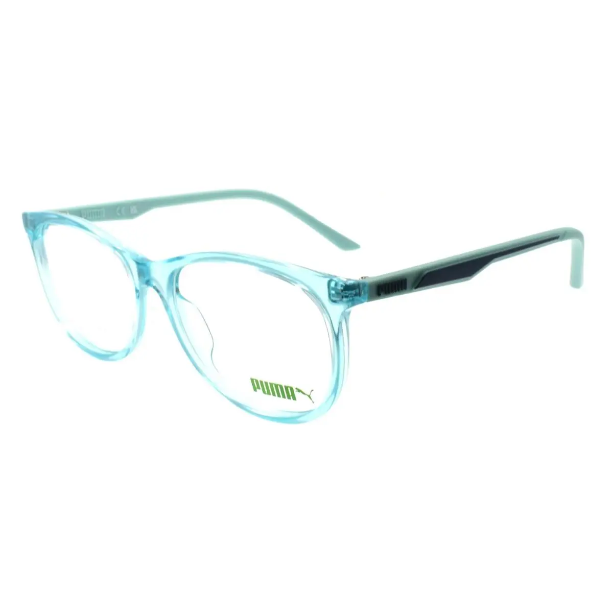 PU0390O 004 Eyeglasses Frames 56-16-140 Light Blue by Puma