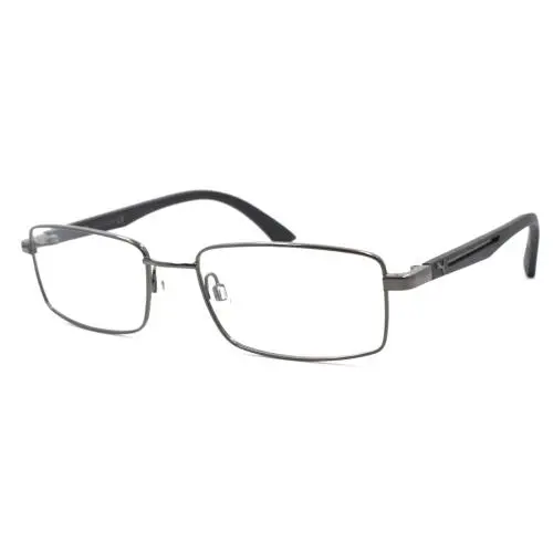 Puma PU0019O 004 Men`s Eyeglasses Frames 53-18-140 Ruthenium / Black