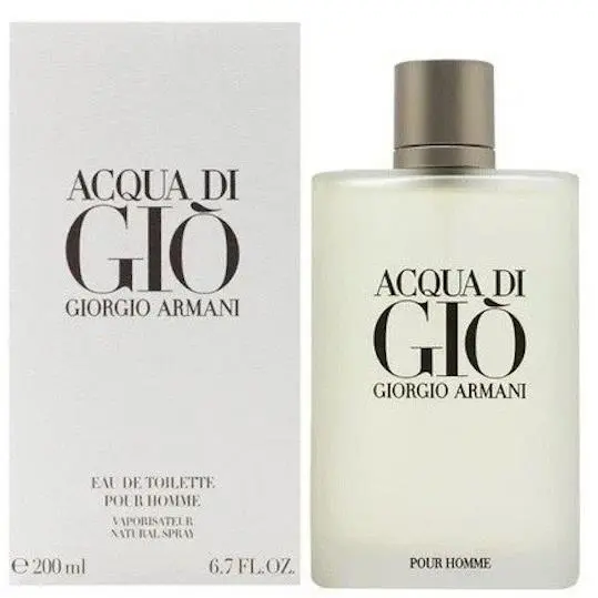 Acqua Di Gio  Men 6.7 oz 200 ml Eau De Toilette Spray by Giorgio Armani