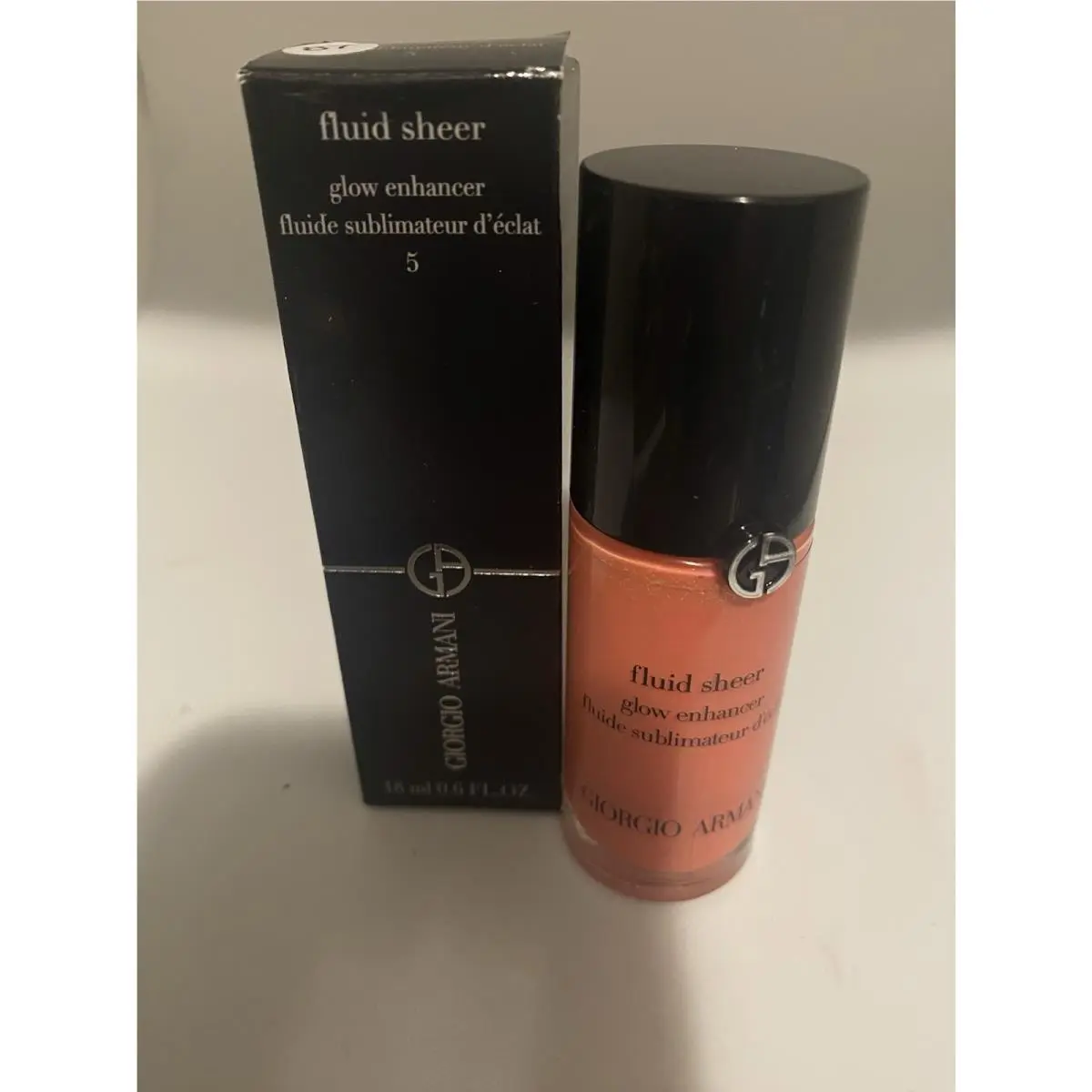 Fluid Sheer Glow Enhancer 5 -0.6 Oz Rare/htf by Giorgio Armani
