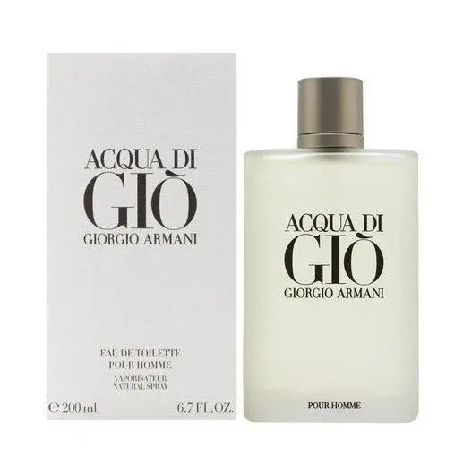 Acqua Di Gio  Men 6.7 oz 200 ml Eau De Toilette Spray by Giorgio Armani