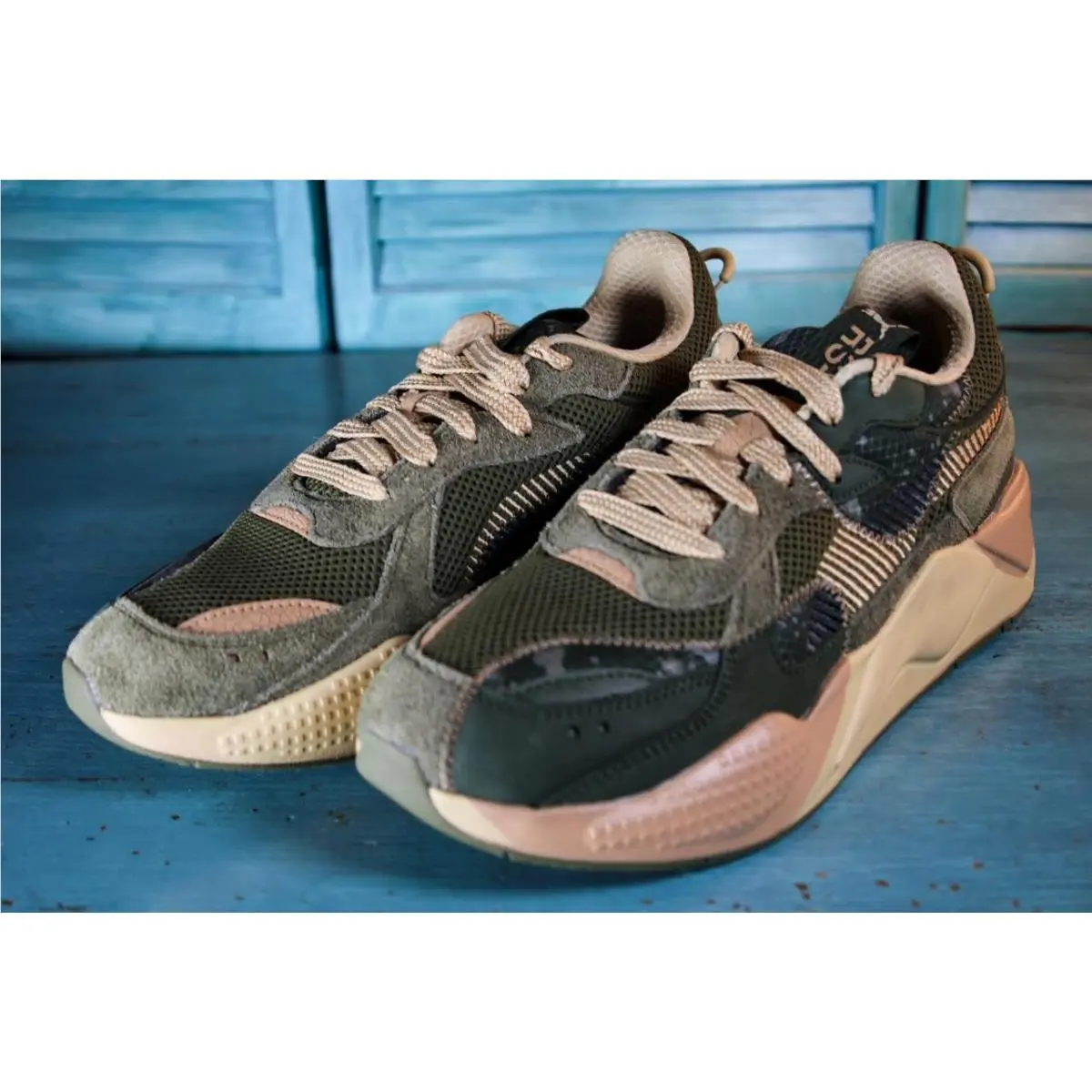 Puma shoes - RS-X Rain Map Camo - Rain Map Camo - Green (UPC: 198551086939) 14