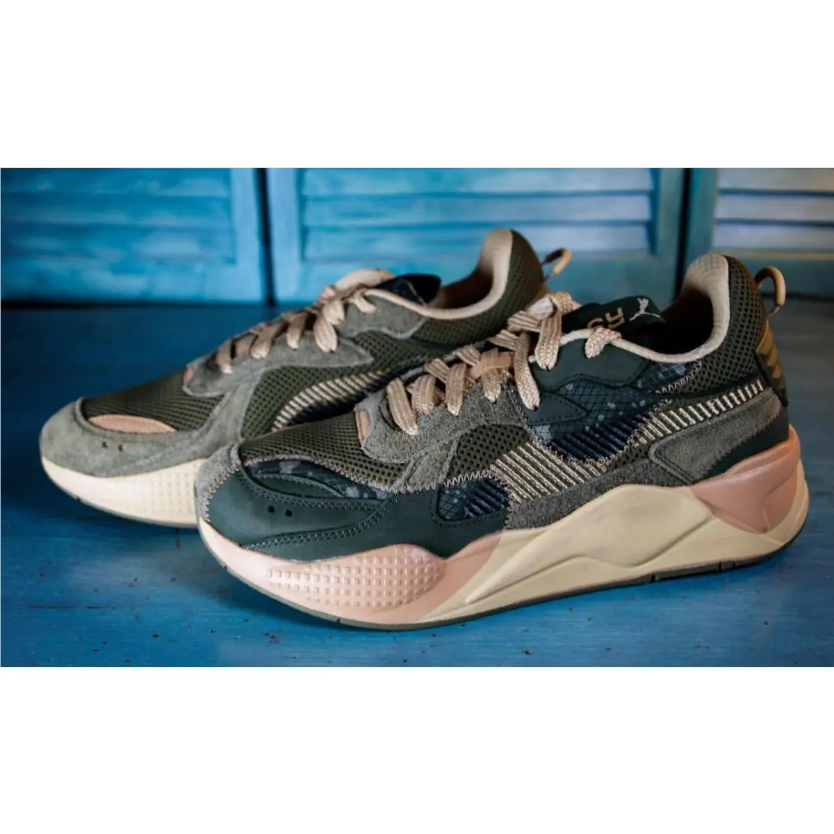 Puma shoes - RS-X Rain Map Camo - Rain Map Camo - Green (UPC: 198551086939) 0