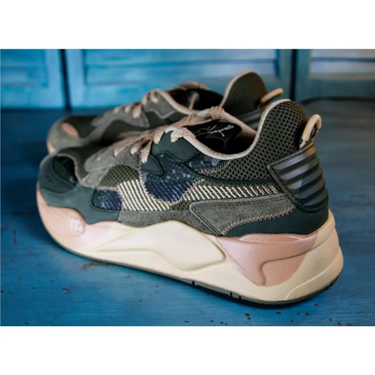 Puma shoes - RS-X Rain Map Camo - Rain Map Camo - Green (UPC: 198551086939) 1