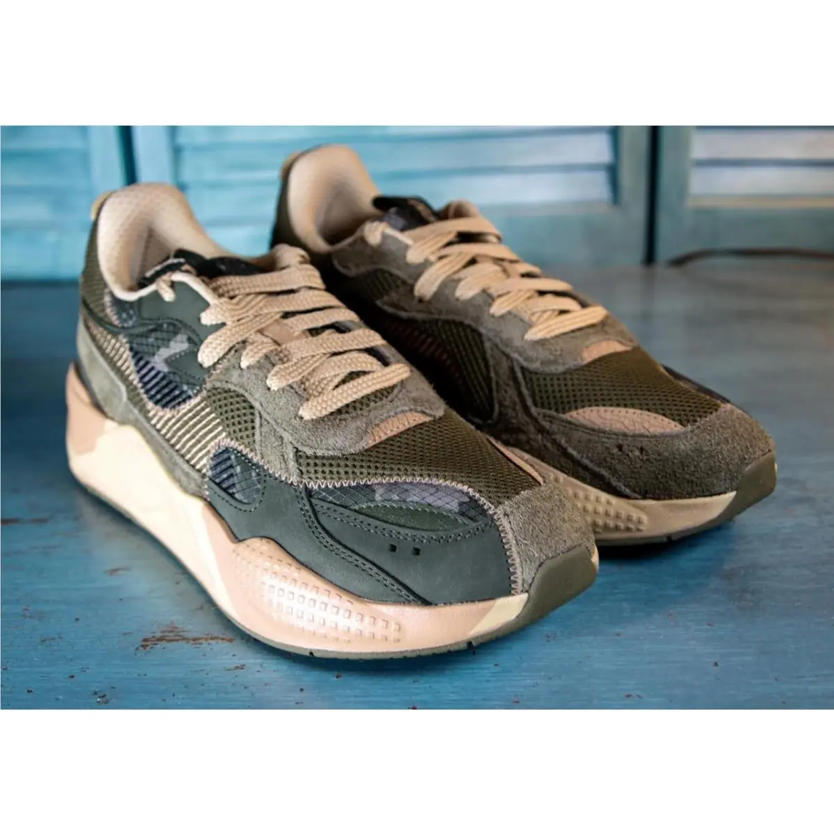 Puma shoes - RS-X Rain Map Camo - Rain Map Camo - Green (UPC: 198551086939) 4